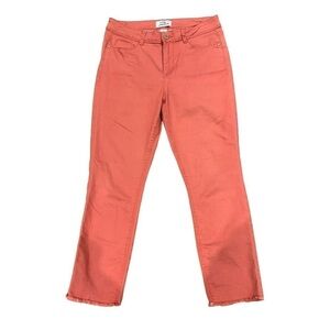 Jordache Coral Raw Edge Capri Pants